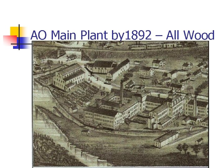 AO Main Plant by 1892 – All Wood 