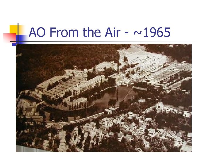 AO From the Air - ~1965 