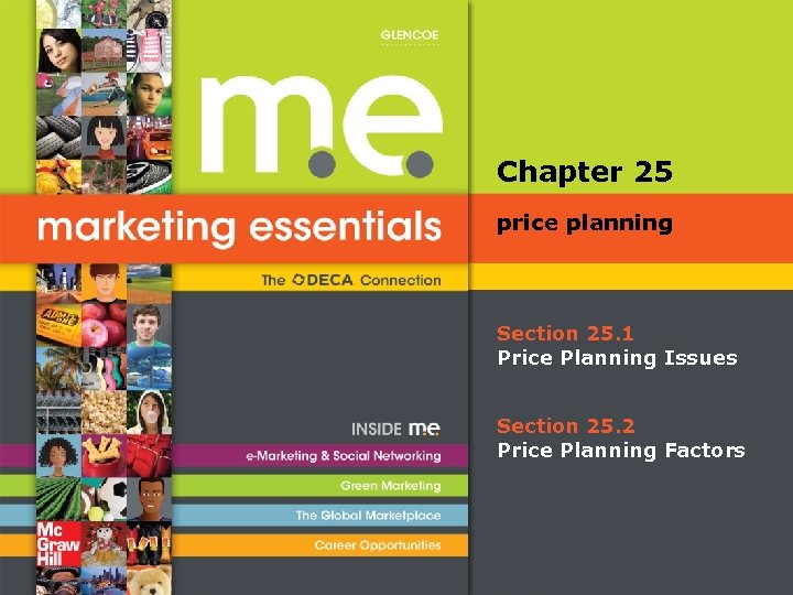 Chapter 25 price planning Section 25. 1 Price Planning Issues Section 25. 2 Price