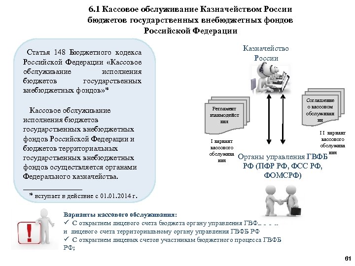 Обслуживание счетов