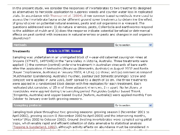 Article in HTML format 