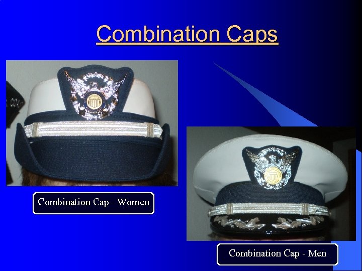 Combination Caps Combination Cap Women Combination Cap Men 