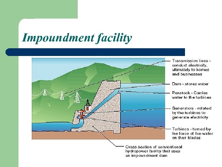 Impoundment facility 