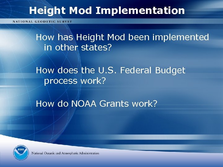 Height Mod Implementation How has Height Mod been implemented in other states? How does