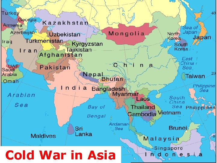 Cold War in Asia 31 