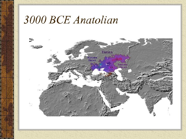 3000 BCE Anatolian 