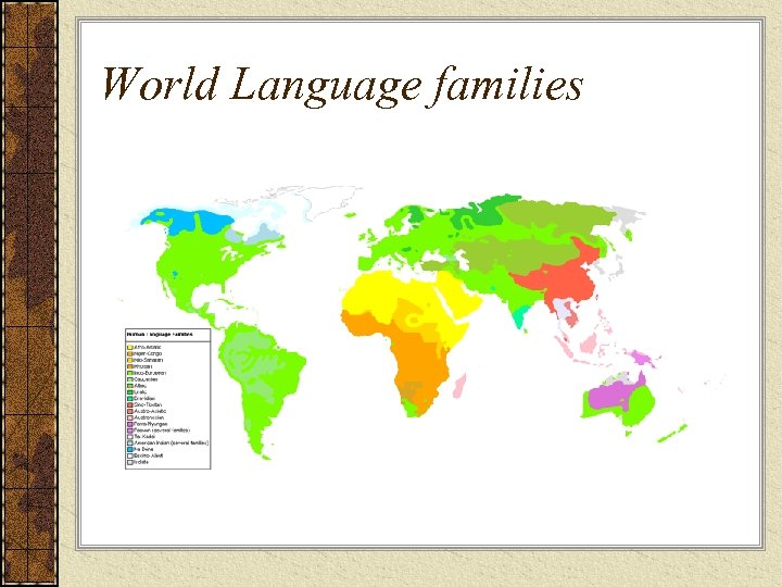 World Language families 