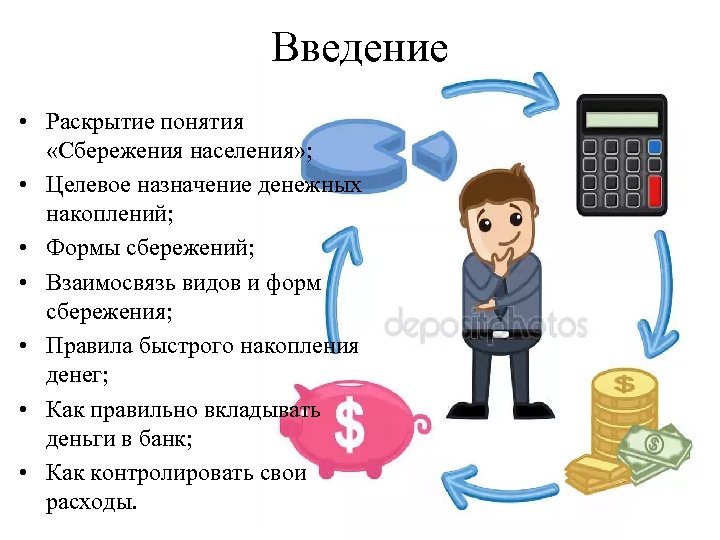 Формы сбережения граждан 8 класс схема