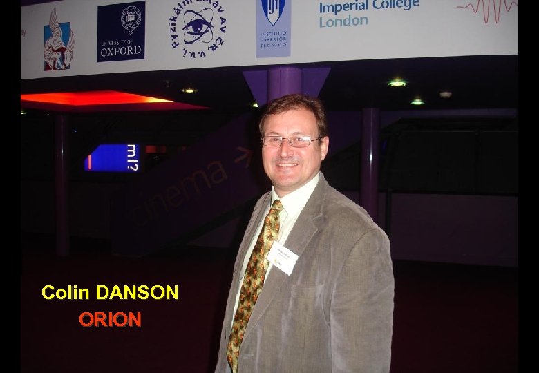 Colin DANSON ORION 