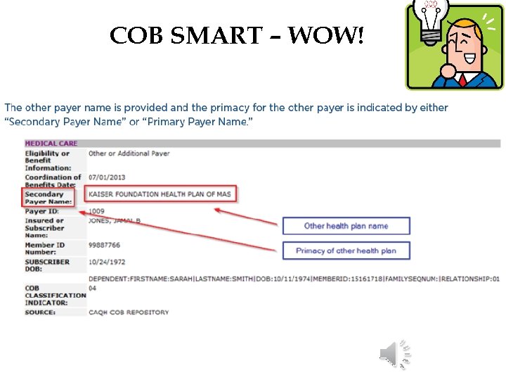 COB SMART – WOW! 