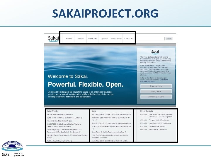 SAKAIPROJECT. ORG 