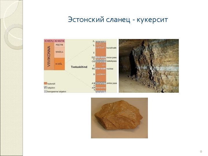 Эстонский сланец - кукерсит 8 