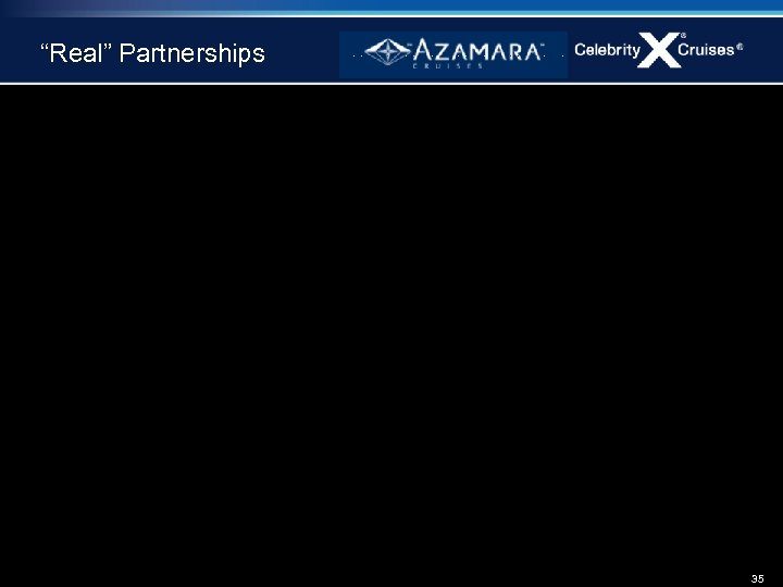 “Real” Partnerships 35 