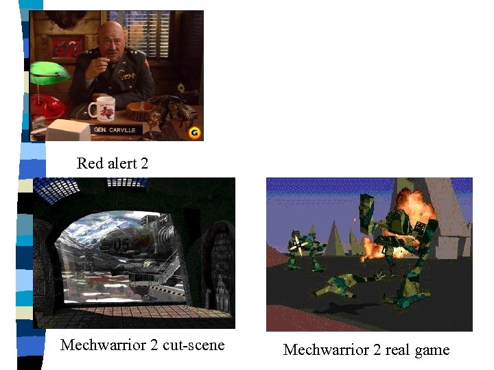 Red alert 2 Mechwarrior 2 cut-scene Mechwarrior 2 real game 