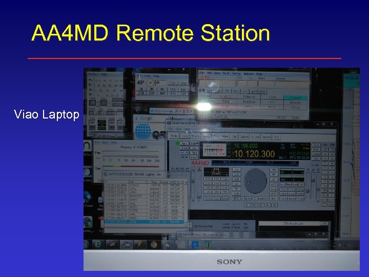 AA 4 MD Remote Station Viao Laptop 