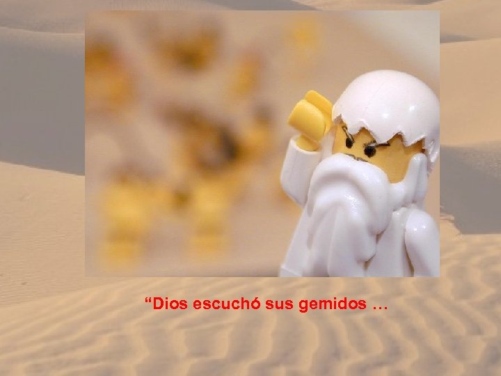 “Dios escuchó sus gemidos … 