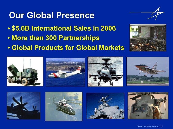 Our Global Presence • $5. 6 B International Sales in 2006 • More than
