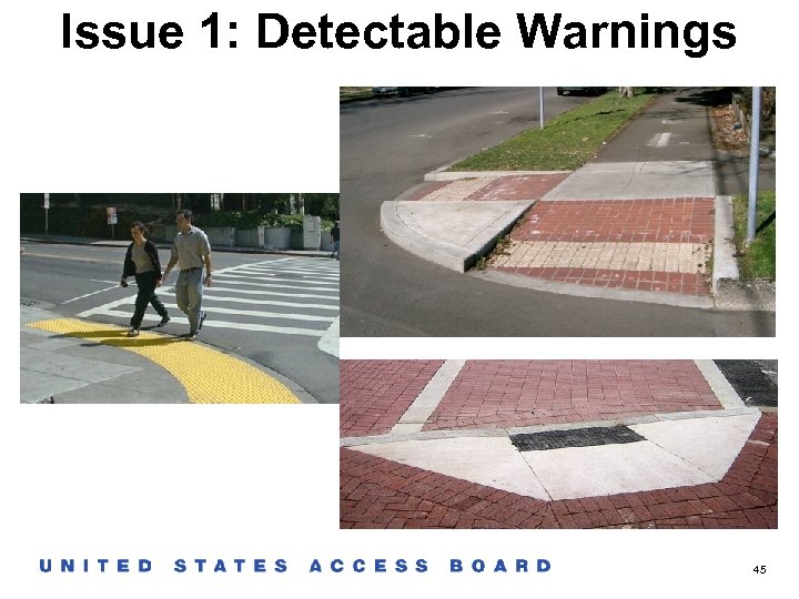 Issue 1: Detectable Warnings 45 