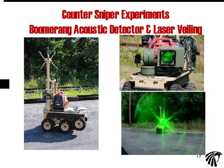 Counter Sniper Experiments Boomerang Acoustic Detector & Laser Veiling 17 