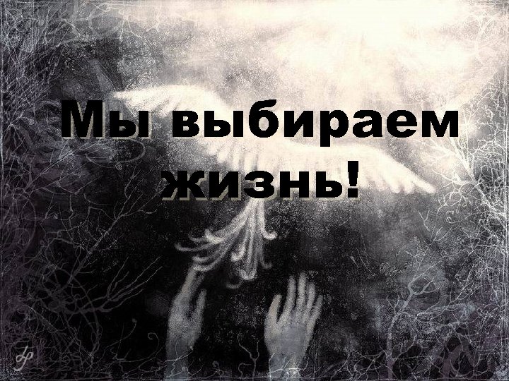 Мы выбираем жизнь! 