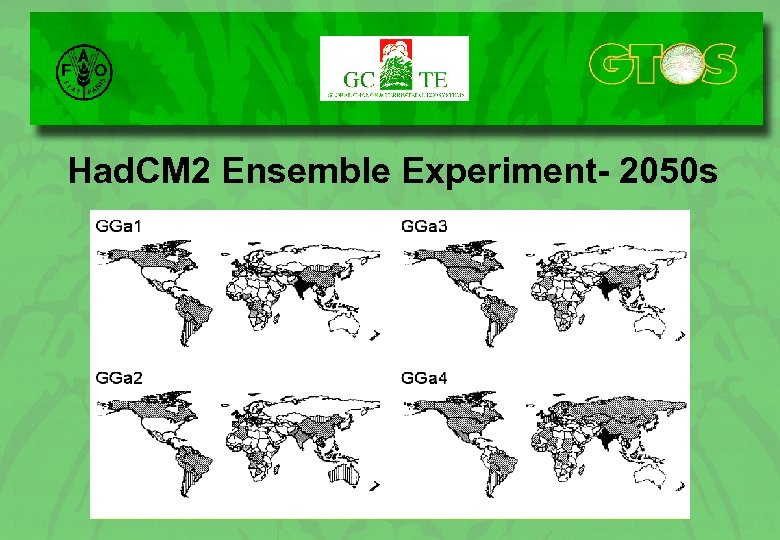 Had. CM 2 Ensemble Experiment- 2050 s 