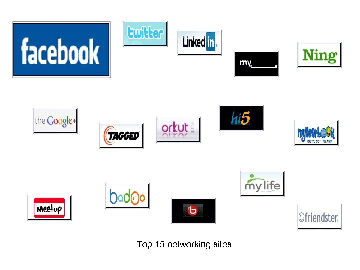  Top 15 networking sites 