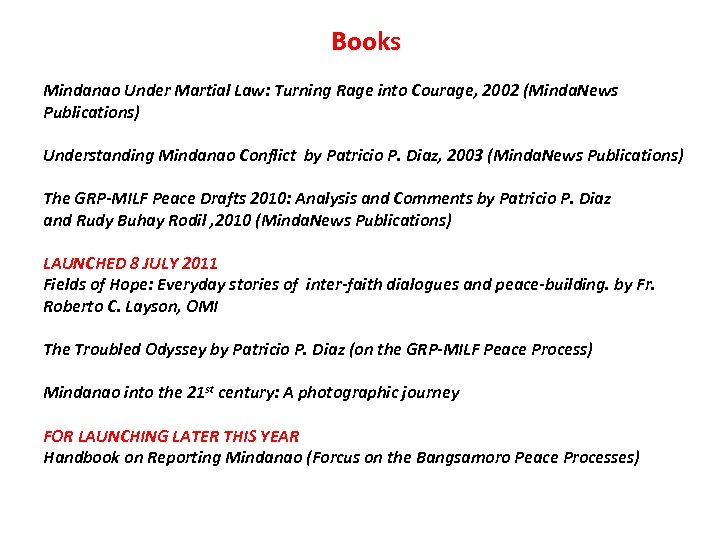 Books Mindanao Under Martial Law: Turning Rage into Courage, 2002 (Minda. News Publications) Understanding