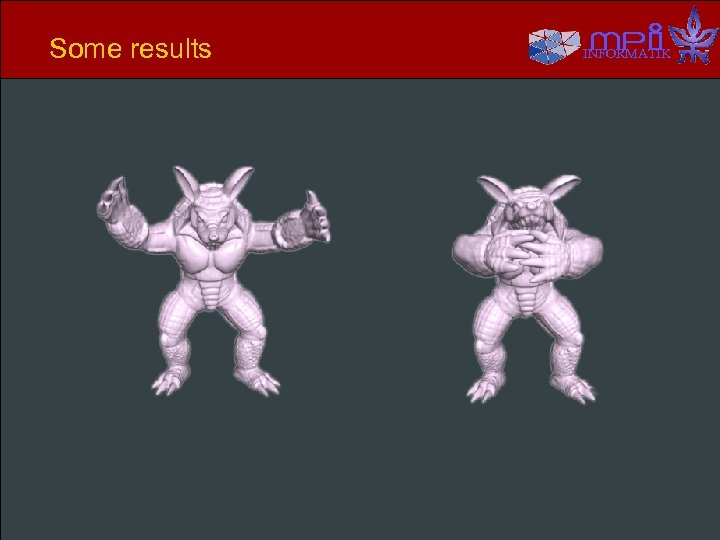 Some results INFORMATIK 