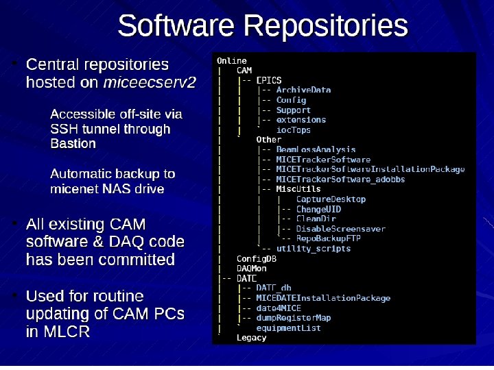 CM 26 March 2010 Jean-Sebastien Graulich Slide 9 