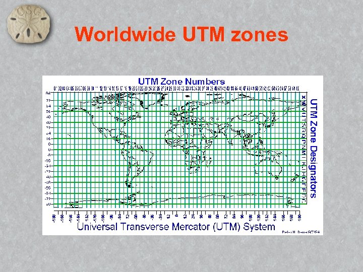 Worldwide UTM zones 