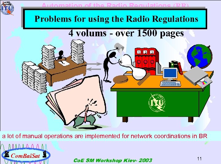 3. а)RR Problems Automation of the Radio Regulations (RR) Problems for using the Radio