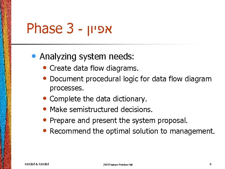 Phase 3 - אפיון • Analyzing system needs: • Create data flow diagrams. •