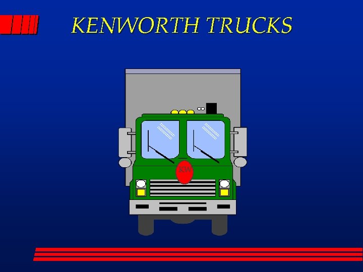 KENWORTH TRUCKS KW 