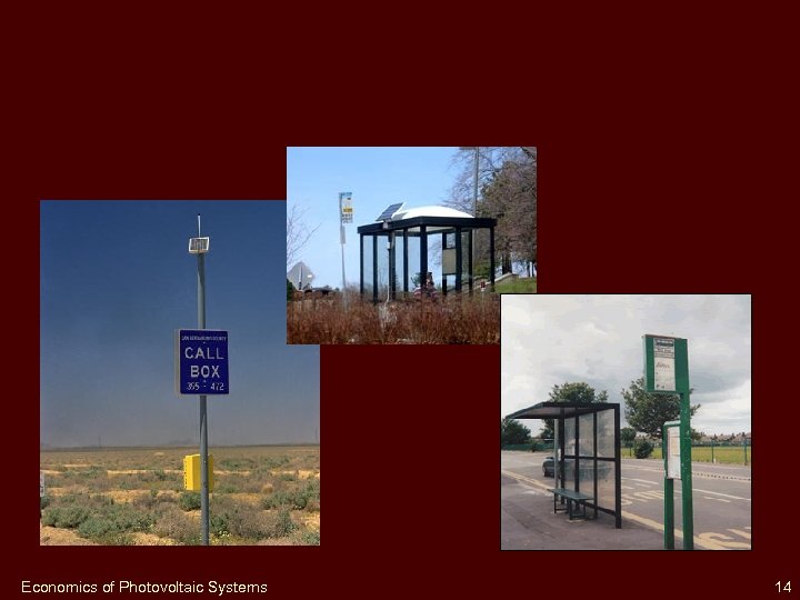 Economics of Photovoltaic Systems 14 