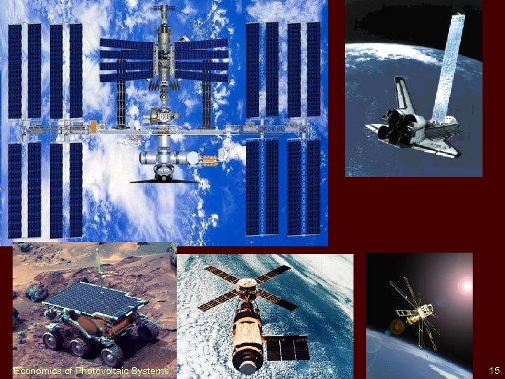 Economics of Photovoltaic Systems 15 