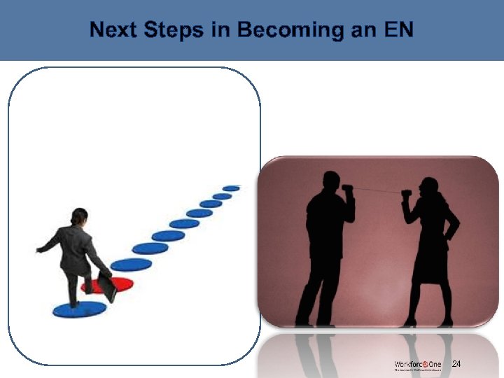 Next Steps in Becoming an EN (Enter content here) # 24 
