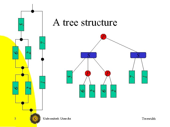 5 A tree structure S 7 P 5 2 6 2 6 1 5
