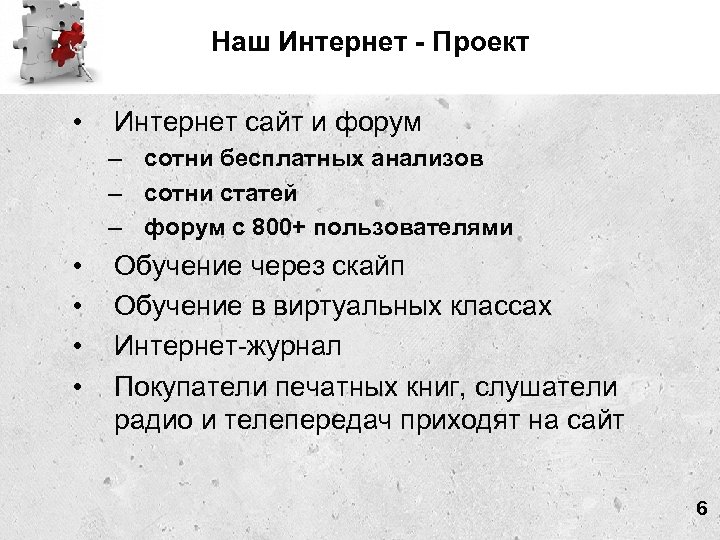 Наш Интернет - Проект • Интернет сайт и форум – сотни бесплатных анализов –