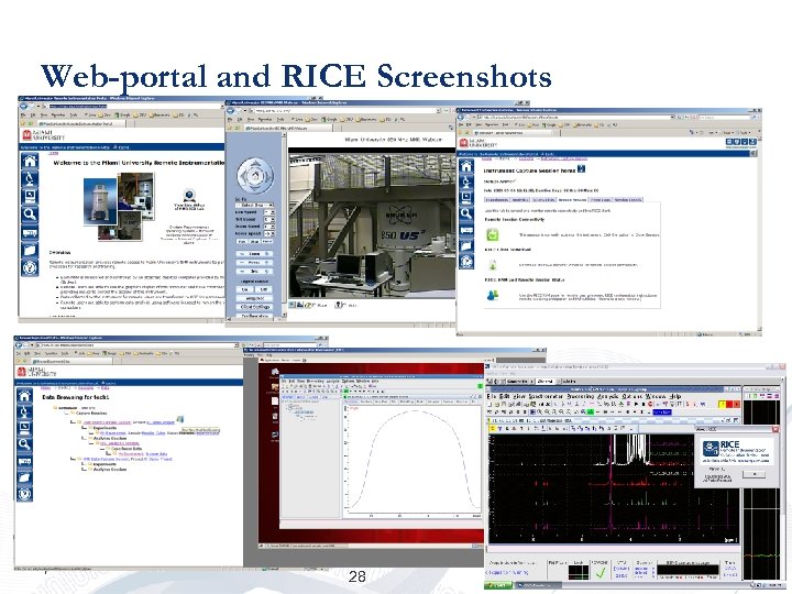 Web-portal and RICE Screenshots 28 