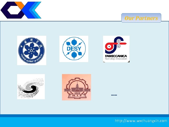 Our Partners …… 22 http: //www. wxchuangxin. com 