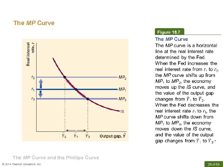 The MP Curve Figure 18. 7 The MP Curve and the Phillips Curve ©