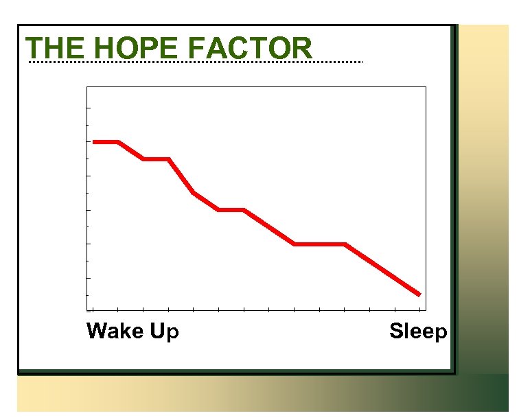 THE HOPE FACTOR Wake Up Sleep 