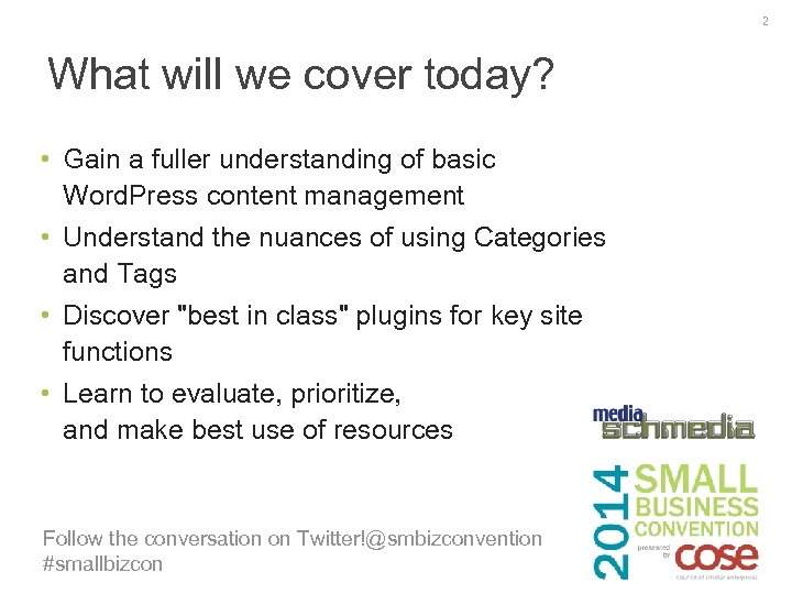 2 What will we cover today? • Gain a fuller understanding of basic Word.