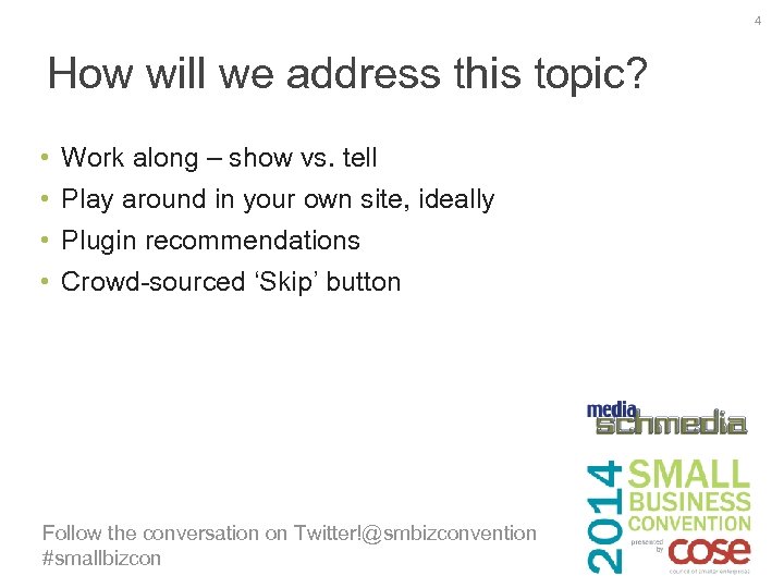 4 How will we address this topic? • • Work along – show vs.