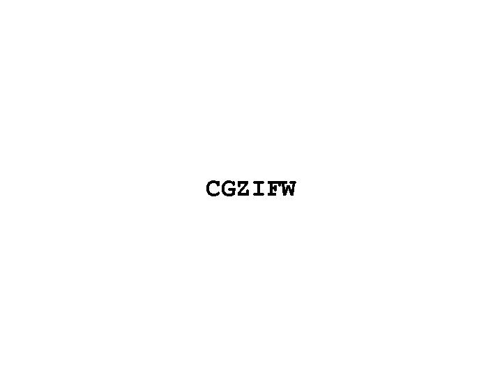 CGZIFW 