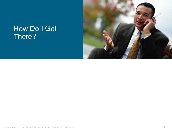 How Do I Get There? Presentation_ID © 2007 Cisco Systems, Inc. All rights reserved.