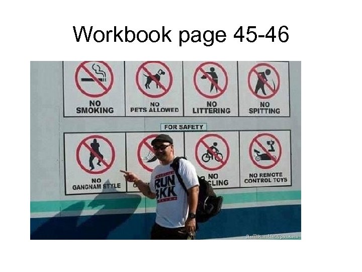 Workbook page 45 -46 