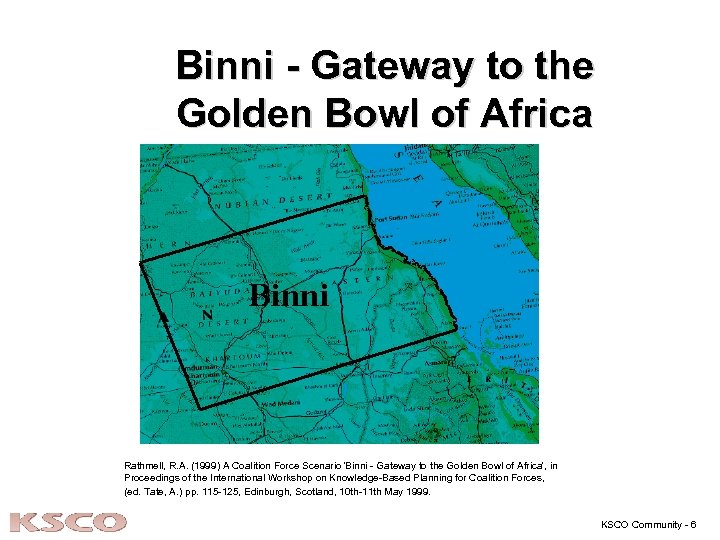 Binni - Gateway to the Golden Bowl of Africa Rathmell, R. A. (1999) A