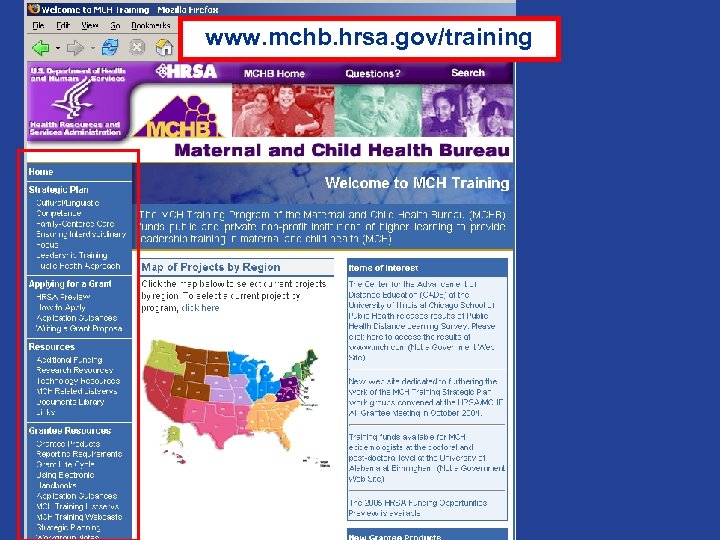 www. mchb. hrsa. gov/training 