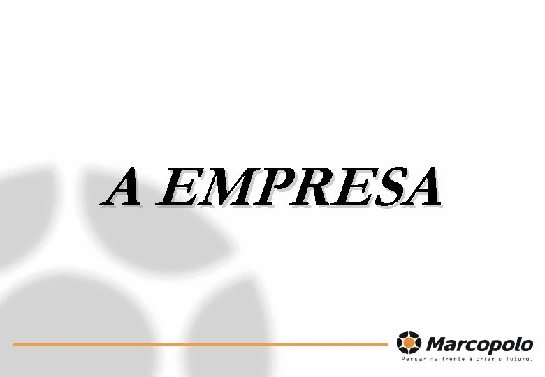 A EMPRESA 